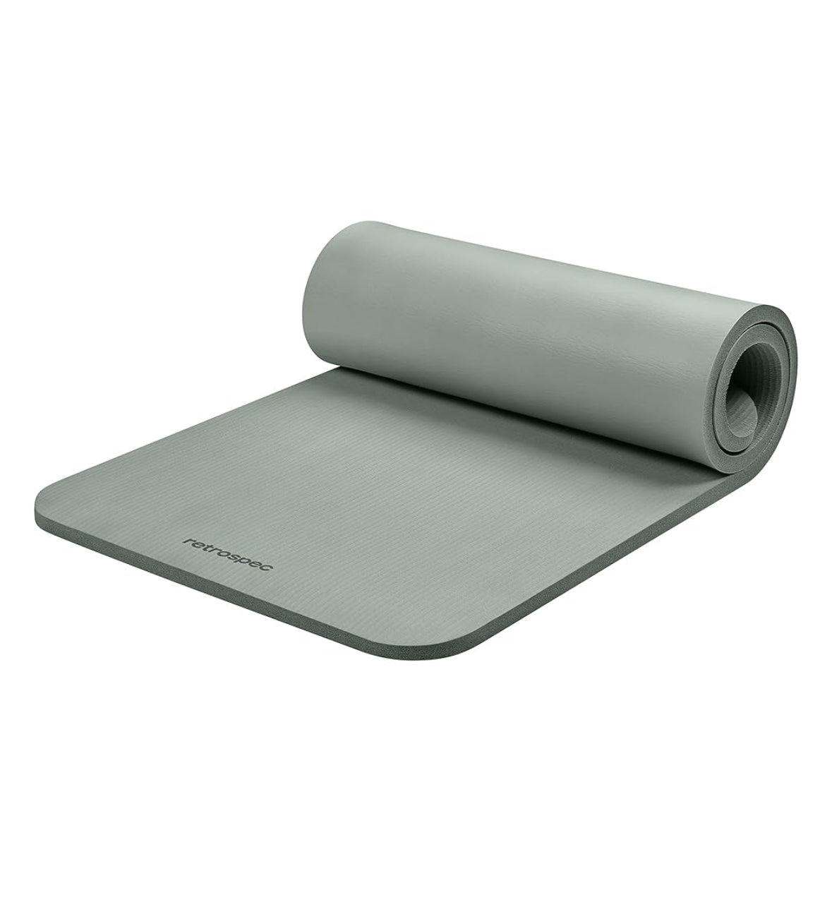 Solana Yoga Mat 1/2" Thick W/Nylon Strap for Men & Women - Non Slip Exercise Mat for Yoga, Pilates, Stretching, Floor & Fitness Workouts