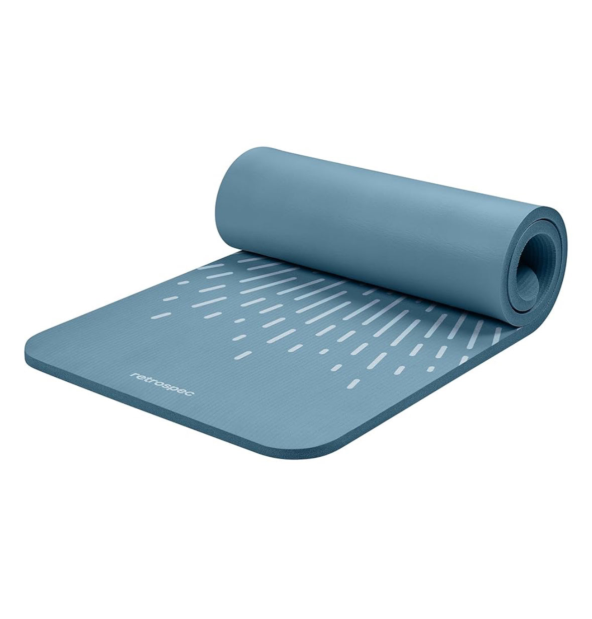 Solana Yoga Mat 1/2" Thick W/Nylon Strap for Men & Women - Non Slip Exercise Mat for Yoga, Pilates, Stretching, Floor & Fitness Workouts